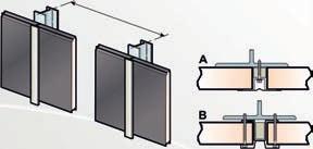 PARETE PIANO PLISSÉ Tepelnoizolačný panel je projektovaný pre použitie ako stenový. Spájanie panelov je tvorené systémom zámkov a je chránený patentom.