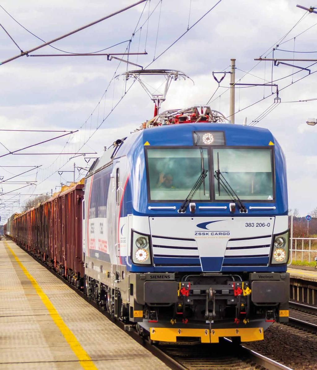 1/2019 Desať viacsystémových Vectronov pre rýchle a ekonomické prepravy Ten Vectron multi-system locomotives for fast and economical shipments Noemov vlak pre našu