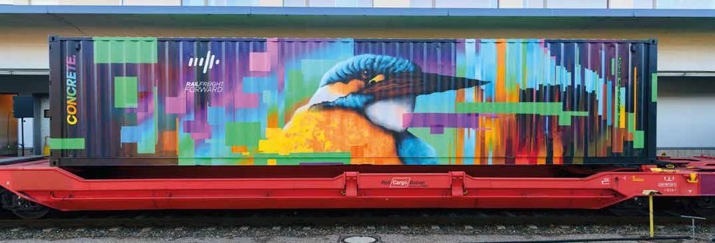Noemov vlak pre našu planétu Od polovice decembra križuje Európu nezvyčajný nákladný vlak s kontajnermi pomaľovaný veľkoplošnými farebnými motívmi zvierat.