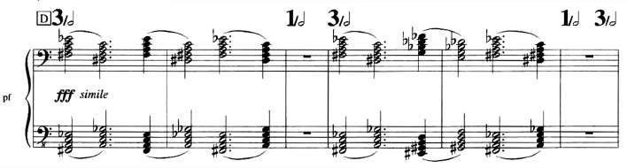 294 Eva Ferková funkcia neodporuje ani zvukovým, ani výrazovým kontrastom, ktoré skladba prináša.