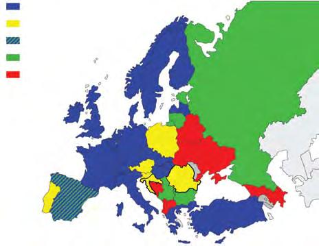 21 Mapa 1. PCV v Národných imunizačných programoch Európy marec 2010 Celoplošné jednotné očkovanie Očkovanie rizikových skupín Celoplošné regionálne schémy PCV7 dostupná PCV7 nedostupná Re