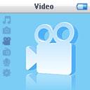 4.3.3 Prehrávanie videa Môžete prehrávať videoklipy, ktoré sú uložené v prehrávači. 1 1 Z hlavnej ponuky vyberte, aby ste vstúpili do režimu videa.