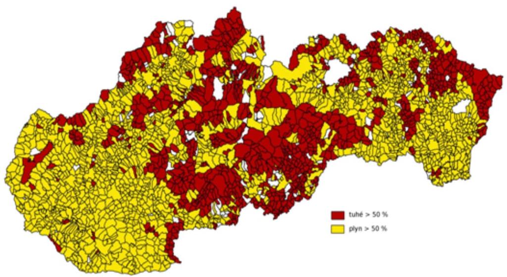 Slovenská agentúra životného prostredia (2018) uvádza, že vykurovanie v domácnostiach patrí k významným zdrojom znečisťovania ovzdušia.