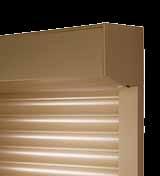 Vivera Roleta vhodná na omietnutie pod fasádu alebo zatepľovací systém, vhodná pre dodatočnú montáž na rám okna alebo na fasádu, hliníkové lamely plnené PUR penou alebo plastové lamely, možnosť