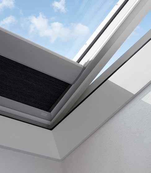 pracovne, chodby VELUX VELUX blinds roof and