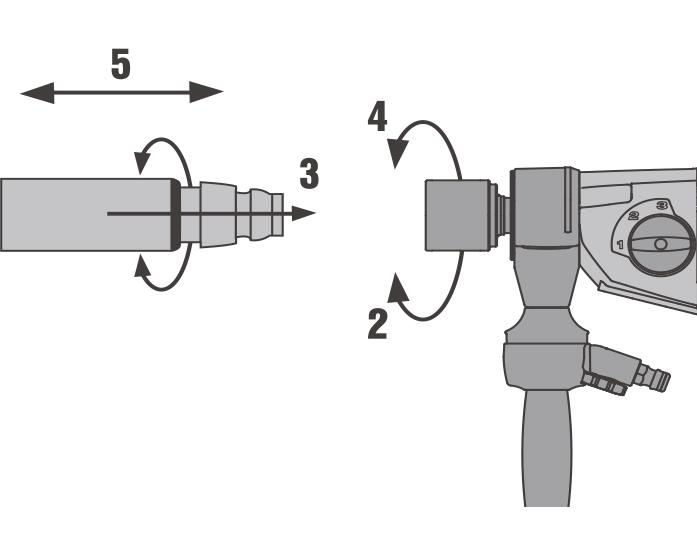 Na misku na zachytávanie vody pripojte vysávač na vysávanie namokro alebo vytvorte hadicové prepojenie, cez ktoré môže odtekať voda. 6 Obsluha 6.