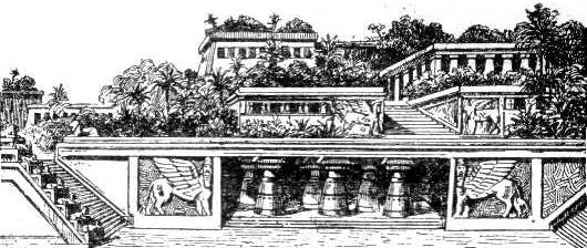 Záhrady Babylonskej ríše Najslávnejším kráľom bol Chamurapi ktorý využíval poznatky z egyptskej kultúry. Budovalo sa veľa chrámov so záhradami. Majetnejší občania si pri domoch stavali menšie záhrady.