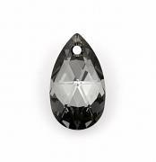 magma, jet crystal AB clear crystal silver silver