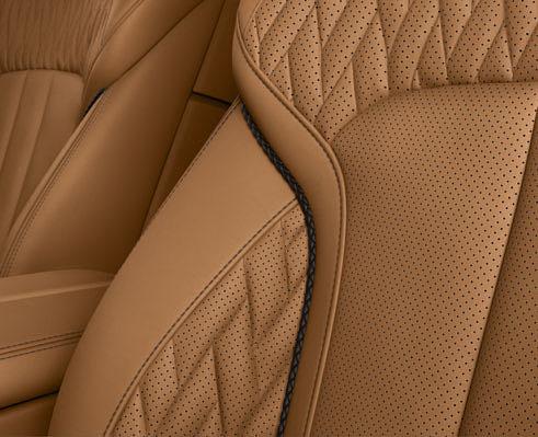 Pre celokožené čalúnenie BMW Individual Merino, napríklad vo farbe Caramel, je použitá iba tá najkvalitnejšia surovina.