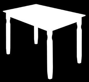 Jedálenský stôl CORONA 16117 - masív borovica 78,50 -