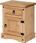 Nočný stolík 16345 - masív borovica 106,00 - voskované v medovom