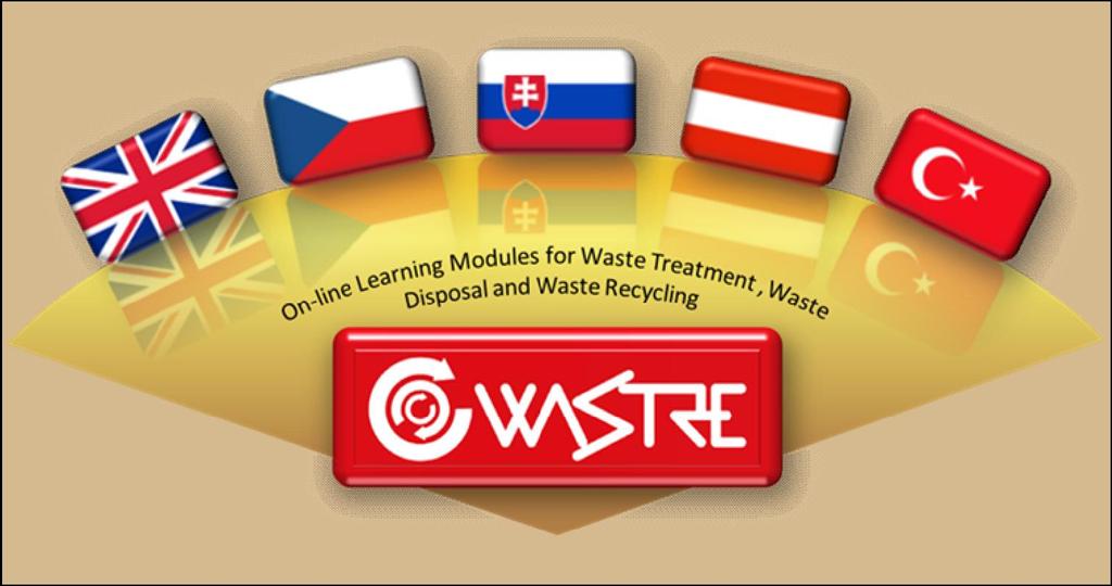 On-line Learning Modules for Waste treatment, waste disposal and waste