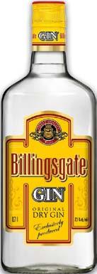 82 Gin Billingsgate 37,5% 0,7l kód: 1019553 bal: 12 5 790 6.