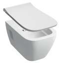RimFree + sedátko 81153 WC misa závesná RimFree biela Sedátko duroplastové kovové závesy SlowClose Slim biele CleanOn = jednoduché čistenie PerfectClean = povrchová úprava, jednoduché čistenie 139,95