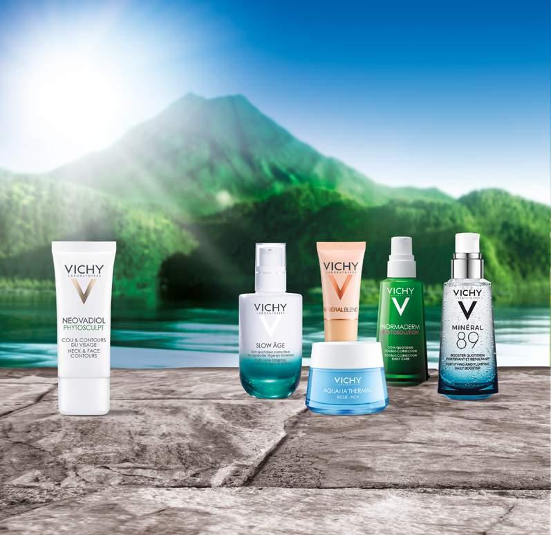 Zdravá a krásna pleť s produktmi od VICHY Portfólio VICHY ponúka produkty pre celodenný rituál vašej krásy.