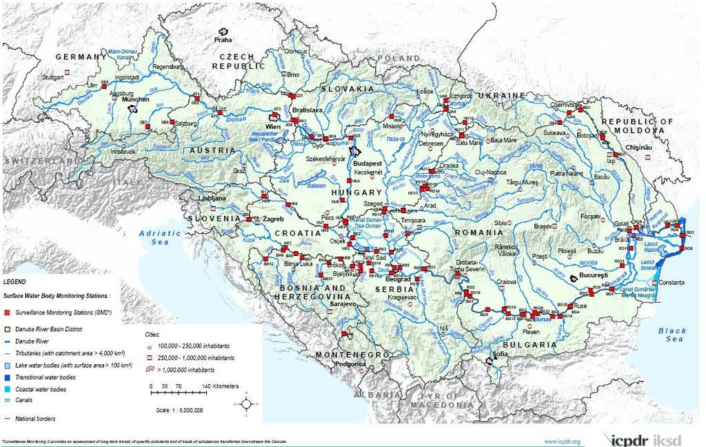 Ďalším príkladom spolupráce podunajských štátov je tzv. Regionálna spolupráca podunajských krajín hydrológii v rámci Medzinárodného hydrologického programu UNESCO. Pozn.