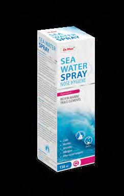 Morská voda Hypertonický nosový sprej 30 ml Morská voda Izotonický nosový sprej 30 ml Morská voda Izotonický nosový sprej BABY (0-6 rokov) 30 ml Hygiena nosa je dôležitá pre dospelých, deti aj