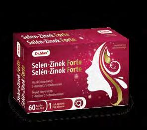Biotín (vitamín H) a zinok prispievajú k udržaniu zdravých vlasov a zdravej pokožky.