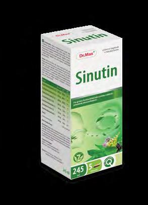 Dýchacie cesty Sinutin 30 tbl Sinutin Sirup 245 ml Sinutin tablety a Sinutin sirup sú