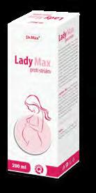Lady Max Intimate Wash Sensitive 250 ml Lady Max Intimate Wash Antibacterial 250 ml Krém proti striám LadyMAX proti striám vďaka obsahu elastínu, kyseliny hyalurónovej,