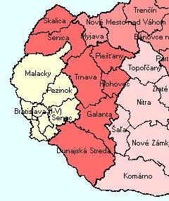 A. CHARAKTERISTIKA ÚZEMIA a) Geografická charakteristika územia Teritórium okresu s plochou 64174,5 ha leží v centrálnej časti geomorfologickej oblasti Podunajská nížina.