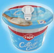 RAJO COTTAGE CHEESE BIELY 180 g 1 kg = 4,389 TAMI