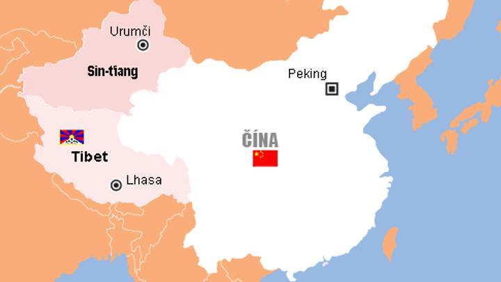 Ujgursko (Sin-ťiang) Oblasť Ujgurska sa kryje s územím dnešnej čínskej autonómnej oblasti