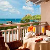 alebo terasa s výhľadom na more a do záhrady, izby na prízemí až 2 poschodí), Caribbean Ocean View