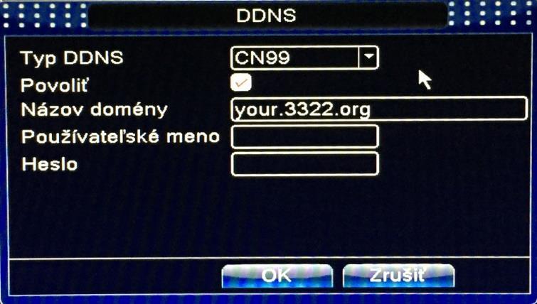 6.3.4 [DDNS] Obrázok 6.7 Nastavenie DDNS DDNS je skratka pre [Meno servera dynamickej domény (Dinamic Domain Name Server)]. [Názov miestny domény (Local Domain Name)]: prostredníctvom DDNS.