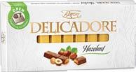40 Delicadore - čokoládové tyčinky s Kokosovou náplňou 200 g Kód: 1069875