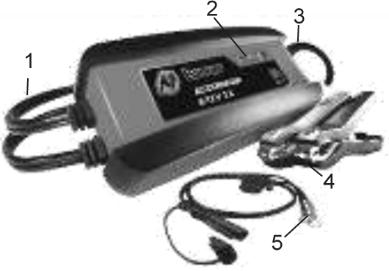 8.1 Táto nabíjačka batérií je určená na použitie v obvode s menovitým napätím 230 V, 50 Hz.