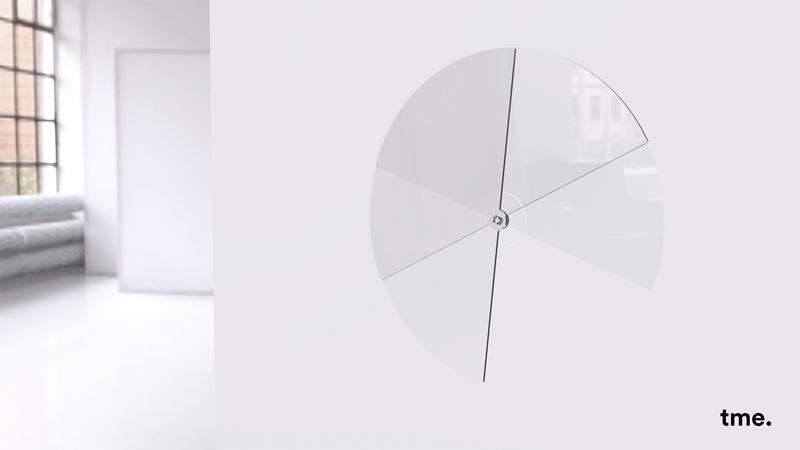 Tretiu cenu vyhral Emanuel Etzersdorfer a Felix Stadie s ich projektom sklenených hodín tme. Glass clock.