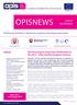 Tvoríme vedomostnú spoločnosť OPISNEWS 3/2014 november Elektronický newsletter o Operačnom programe Informatizácia spoločnosti Riadiaci orgán OPIS Spr