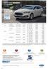 NOVÝ FORD MONDEO už od EUR Cenník vozidiel vrátane DPH platný od EKOBONUS EUR Nový Ford Mondeo Hybrid s ekobonusom už od