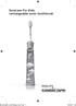 Sonicare For Kids rechargeable sonic toothbrush 5_020_9981_2_DFU-Simple_A6_v7.indd 1 11/04/16 11:46