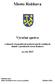 Mesto Rožňava Výročná správa o činnosti a hospodárení poskytovaných sociálnych služieb v pôsobnosti mesta Rožňava za rok 2015 Mestský úrad odbor sociá