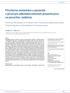 KAZUISTIKA Pituitárna metastáza u pa cienta s pľúcnym adenokarcinómom prezentujúca sa poruchou vedomia Pituitary Metastasis in a Patient with Pulmonar