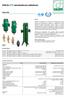DISCALDIRT odvzdušňovač-odkaľovač Série /15 SK ACCREDITED ISO 9001 FM Funckia Odvzdušňovače-odkaľovače sa používajú na kontinuálne elim