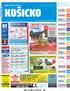 regionálne noviny Prečítajte si lepšie noviny.... nájdeš, čo hľadáš kosickoonline.sk KOŠICKO č. 36 / 7. september 2018 / 22. ročník KOŠICE AKCIA Južná