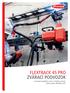 DE Broschuere Schweissfahrwerk FlexTrack 45 PRO SK  EN Brochure welding carriage FlexTrack 45 PRO SK